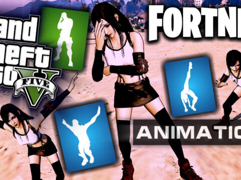 Fortnite Emotes in GTA 5 1.0