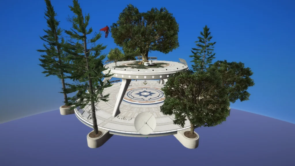 Grave of Solitude by Bronzebeard - Lonely Superman Base 1.0