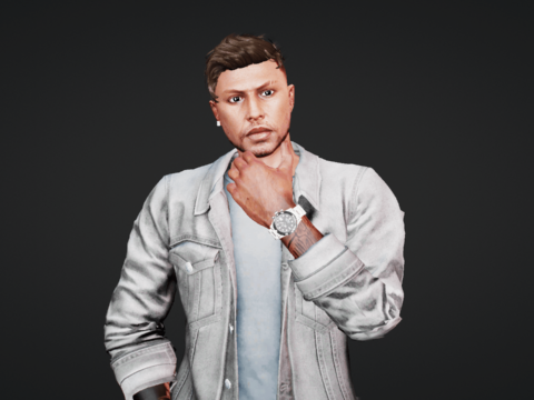 Hair for MP Male 1.0