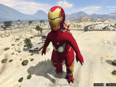 IRON MAN ZILLA GODZILLA [Add-On Ped] V1.0