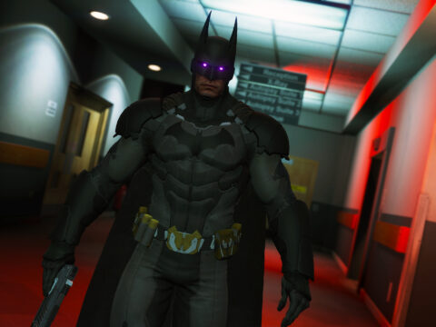 Batman Suicide Squad: Kill the Justice League [Add-On Ped/Cloth Physics] 1.0