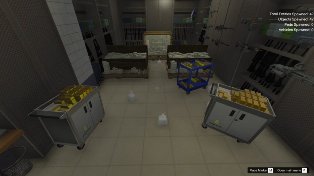 LSPD armory room heist [Menyoo] V1.0