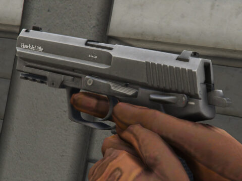 Hawk & Little Military Pistol [Replace | FiveM & SinglePlayer] V1.0