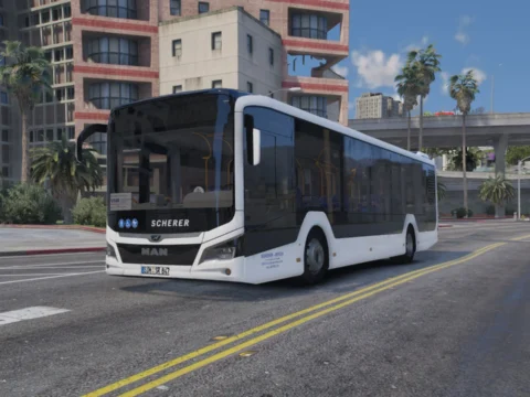 MAN Lion's City 12 Efficient Hybrid [Add-On / Replace / FiveM | Template] 1.0