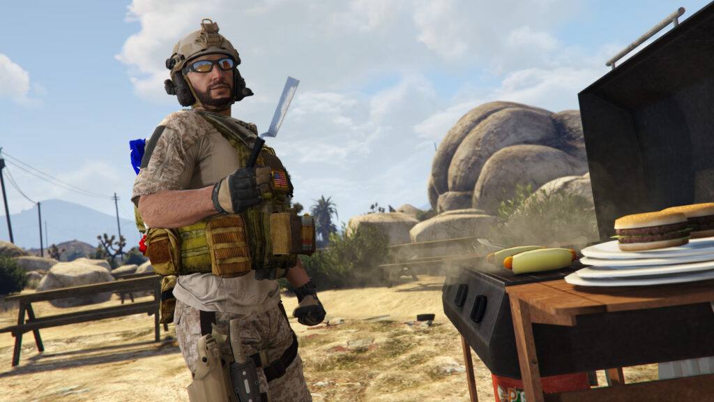 MW3 BBQ Outfit for MP Male 1.0