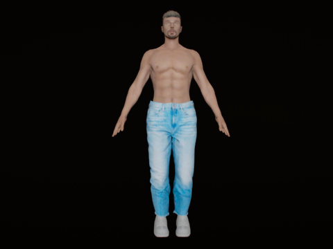 Male Jeans for MP-Male 1.0