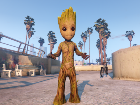 Marvel Duel Baby Groot [Add-On Ped] V1.0