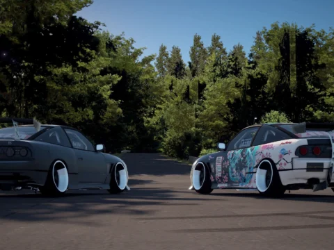 Nissan Silvia 180sx [ADD-ON&Fivem] V1.0