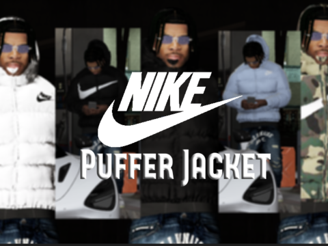Puffer Jacket Nike For Franklin