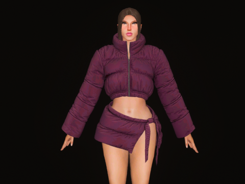 Puffer Set for MP Female 1.02