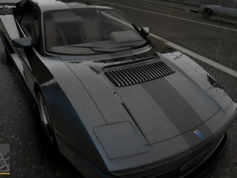 Raindrop Texture on Car [4K/8K] V1.0