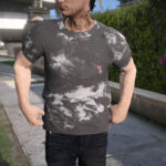 Rose Embrodiery T-Shirt for MP Male 1.0