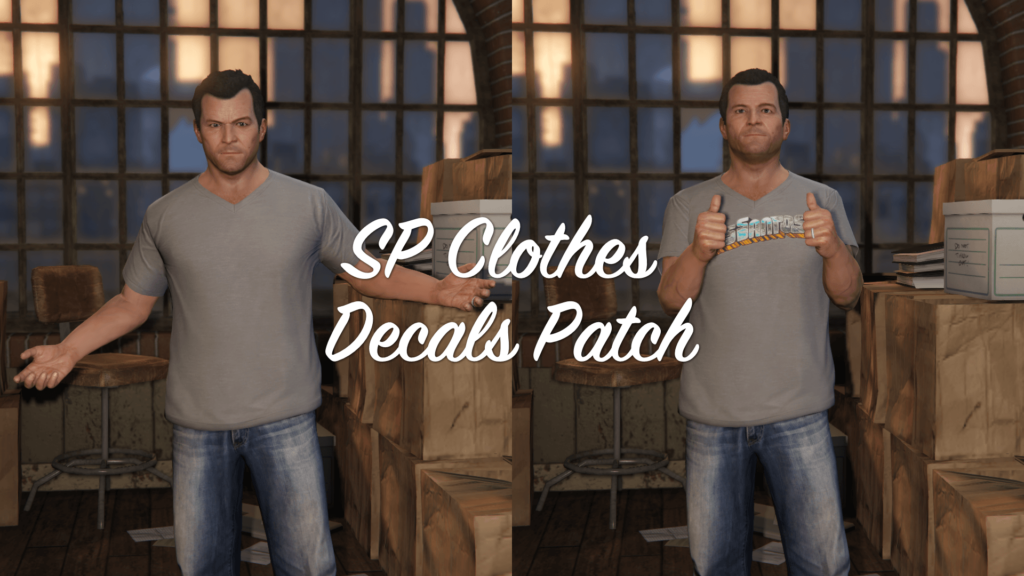 SP Clothes Decals Patch 1.1