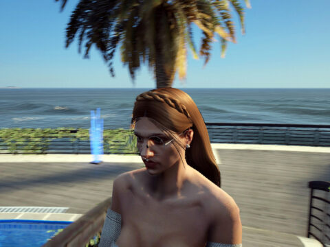 Short Loose Hair with Braid for MP Female 1.0