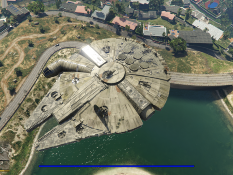 Star Wars Millennium Falcon with Interior [Add-On] V1.0