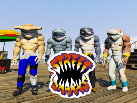 Street Sharks (Add-On peds) V1.0