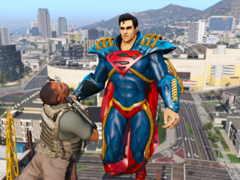 Superboy Prime [Add-On Ped/Cloth Physics] V1.0