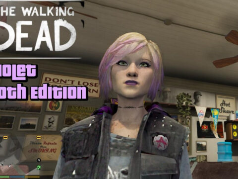 Violet (TWD Final Season) Goth Edition [Add-On Ped] V1.0