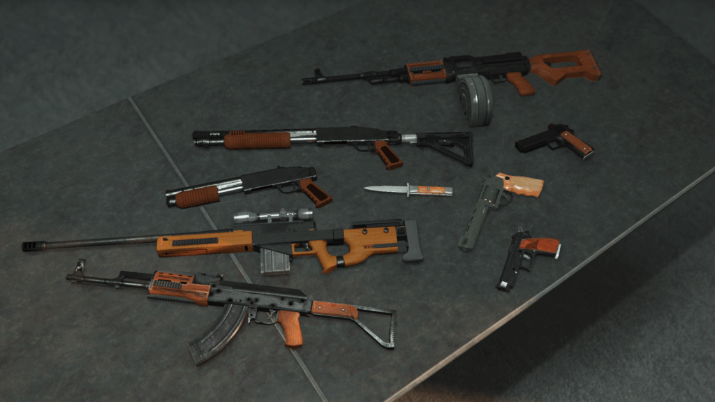 Weapons Wood Finishes 1.4