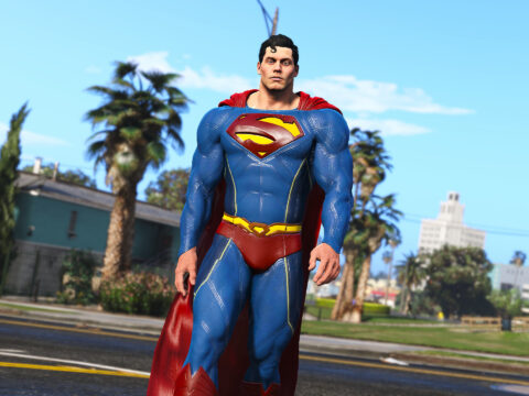 Superman Suicide Squad: Kill the Justice League [Add-On Ped/Cloth Physics] V1.0