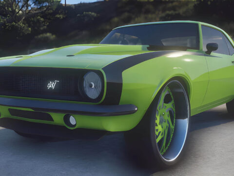 1968 Chevrolet Camaro Squat Yards