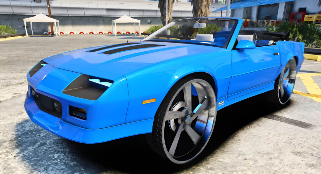 1990 Chevrolet Camaro ZL1 Convertible Donk