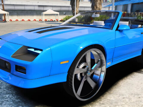 1990 Chevrolet Camaro ZL1 Convertible Donk
