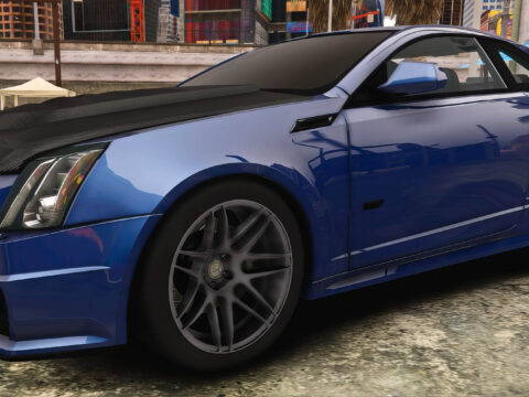 2012 Cadillac CTS-V Coupe Custom Sideshow