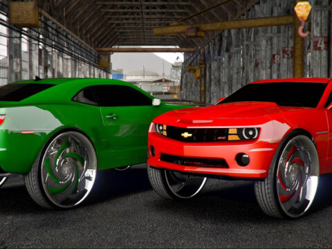 2013 Chevrolet Camaro SS Donk