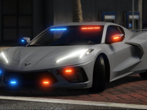 2020 Chevrolet Corvette C8 Unmarked