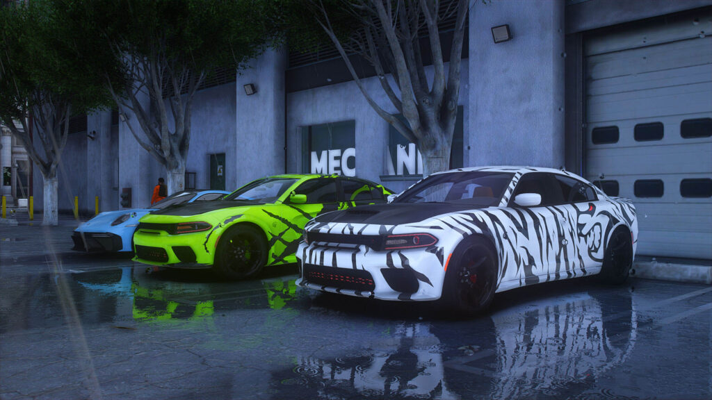 Vonteonekay's 2021 Dodge Charger Hellcat Redeye Widebody "Hermes/Zebra Cat"