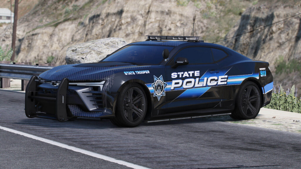 2024 Chevrolet Camaro ZL1 State Police – GTA 5 mod