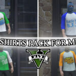 BFDI T-shirts Pack For Mp males GTA V 1.0