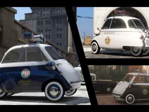 BMW Isetta 1957 300 LSPD, LSSD, BCSO