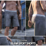 Blank Sport Shorts
