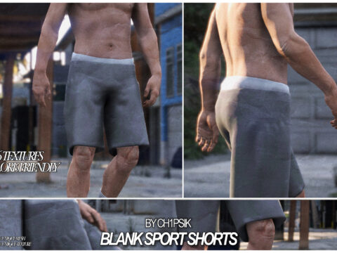 Blank Sport Shorts