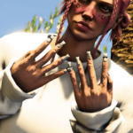 Bow Duck Nails For MP Female 1.02