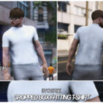 Boxy-fitting Slim T-shirt [MP Male] V1.1