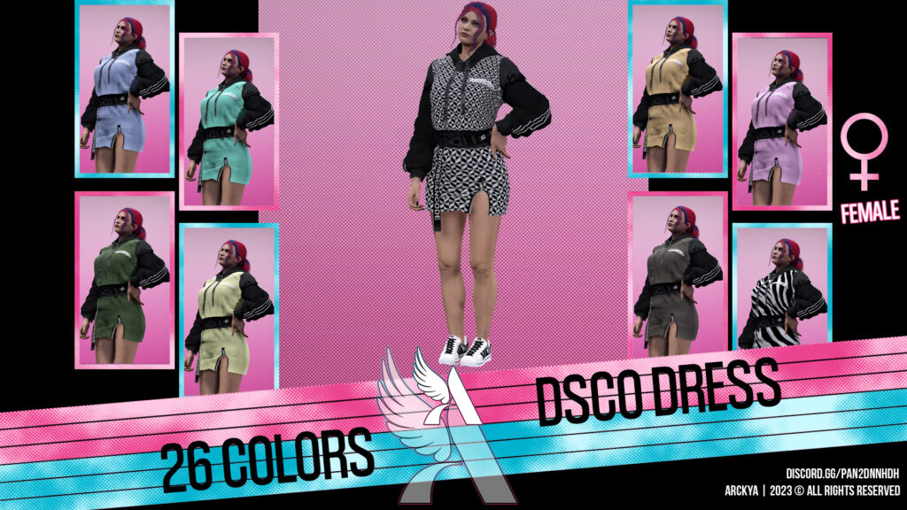 DSCO Dress - MP Female - Textures
