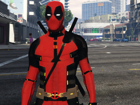 Deadpool 3 suit retexture (add-on) V1.4