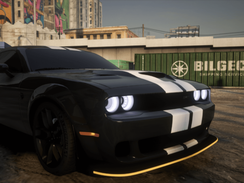 Dodge Challenger Hellcat Widebody 2021 [ Add-On / FiveM | Animated | Tuning ] V1.0