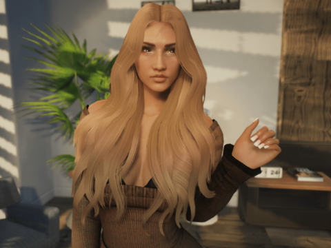 Evelyn Hair for MP Female 1.0
