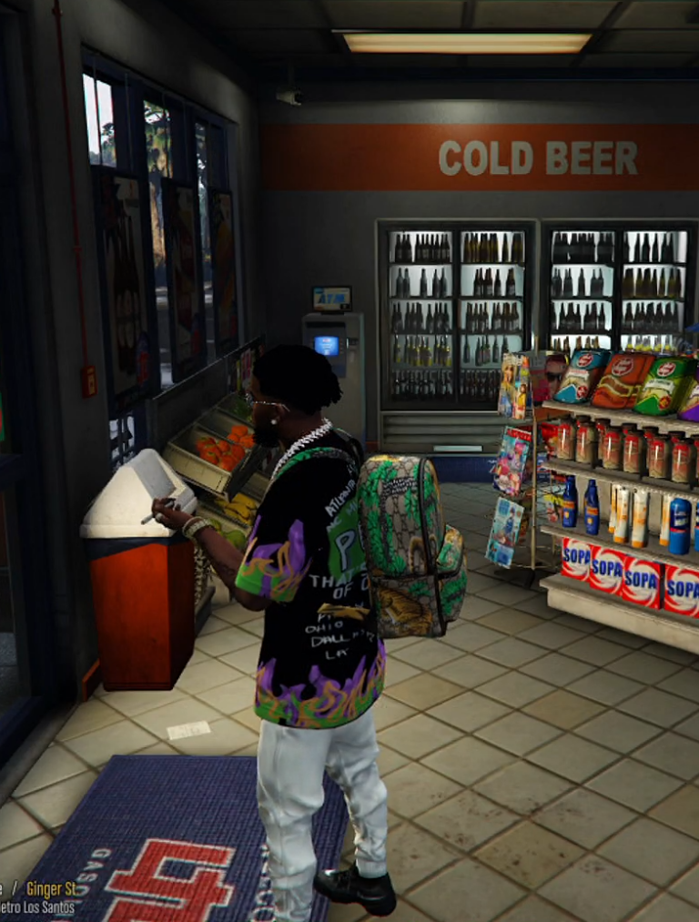 Franklin Cough Syrup Shirt – Gta 5 Mod