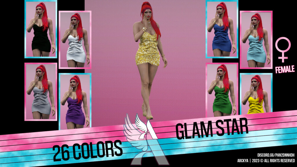 Glam Star - MP Female - Textures