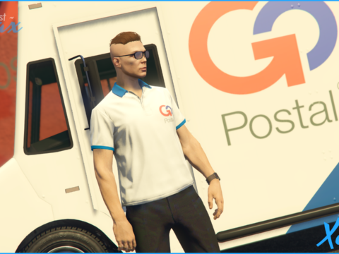 GoPostal Polo Shirt [SP/FiveM]