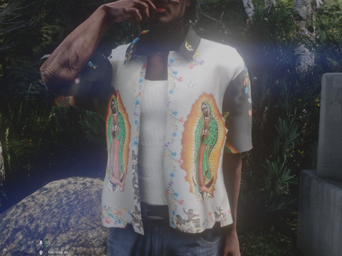 Graphic Button Up Tee for MP Male 1.0