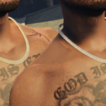 Iced Out Frizzy Cuban Chain 1.02