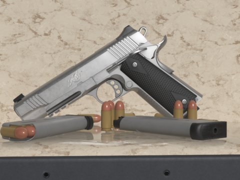 Kimber Stainless TLE/RL II 1911 [Animated - FiveM / SP] V1.0