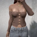 Knit Crop Top for MP Female2