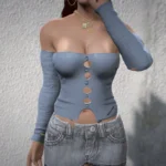 Knit Crop Top for MP Female4